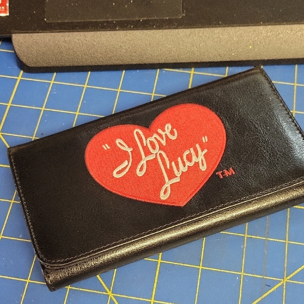 I Love Lucy ❤️ Black Wallet Black Wallet Preloved